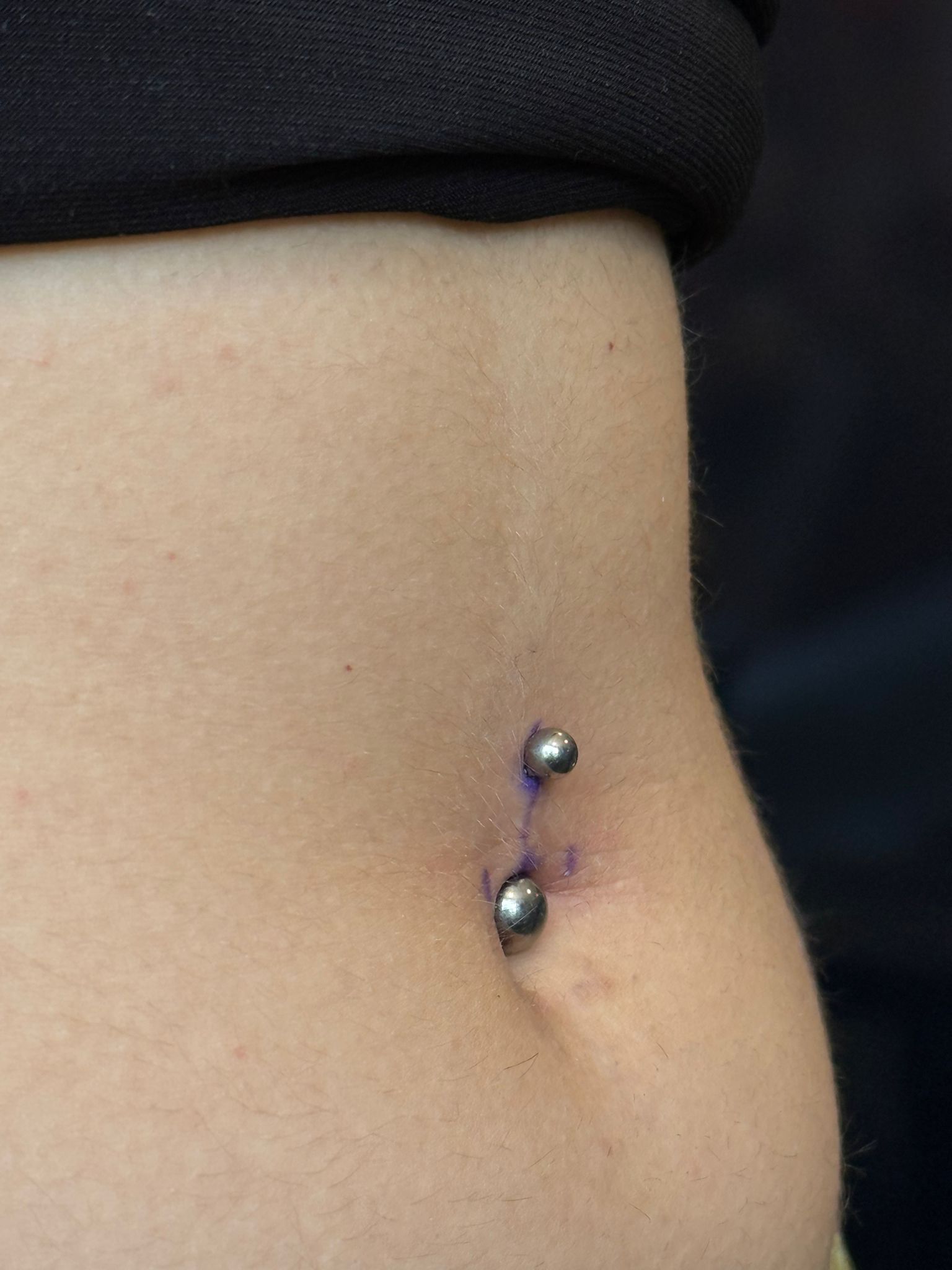 Piercing ombligo