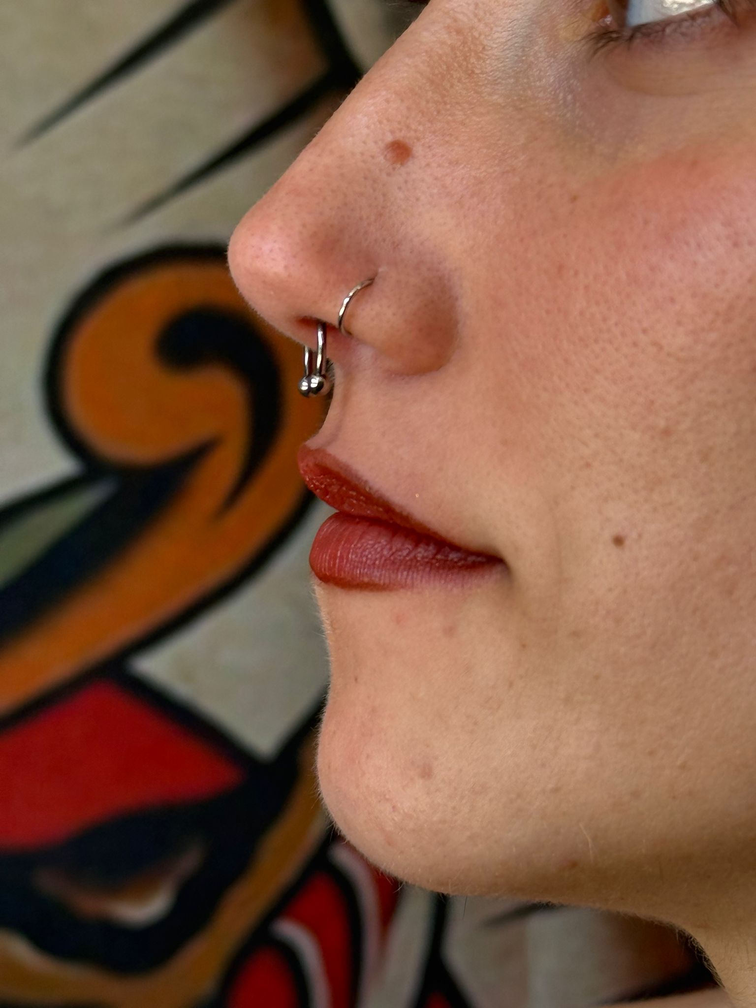 Piercing septum